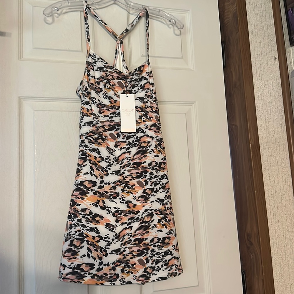 CALIA ATHLETIC Performance Dress: ANIMAL PRINT: NWT: SZ XS